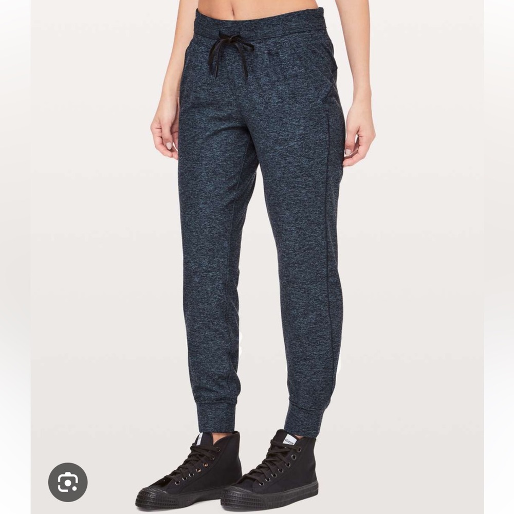 Lululemon Ready to Rulu Jogger 29" - Heathered true navy/black, size 4